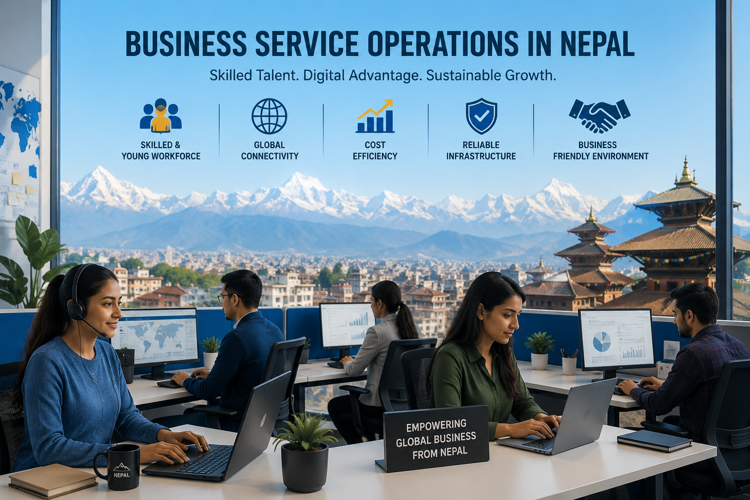 Why International Companies Are Choosing Nepal for Business Service Operations